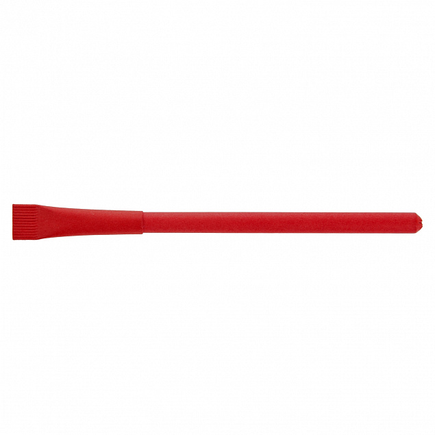 Эко ручка, красная с логотипом в Самаре заказать по выгодной цене в кибермаркете AvroraStore