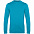 Свитшот унисекс Set In, ярко-синий меланж с логотипом в Самаре заказать по выгодной цене в кибермаркете AvroraStore