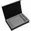 Коробка Silk с ложементом под ежедневник и ручку, черная с логотипом в Самаре заказать по выгодной цене в кибермаркете AvroraStore