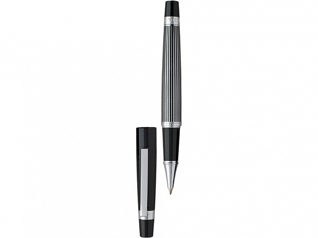 Ручка-роллер Funambule striped с логотипом в Самаре заказать по выгодной цене в кибермаркете AvroraStore