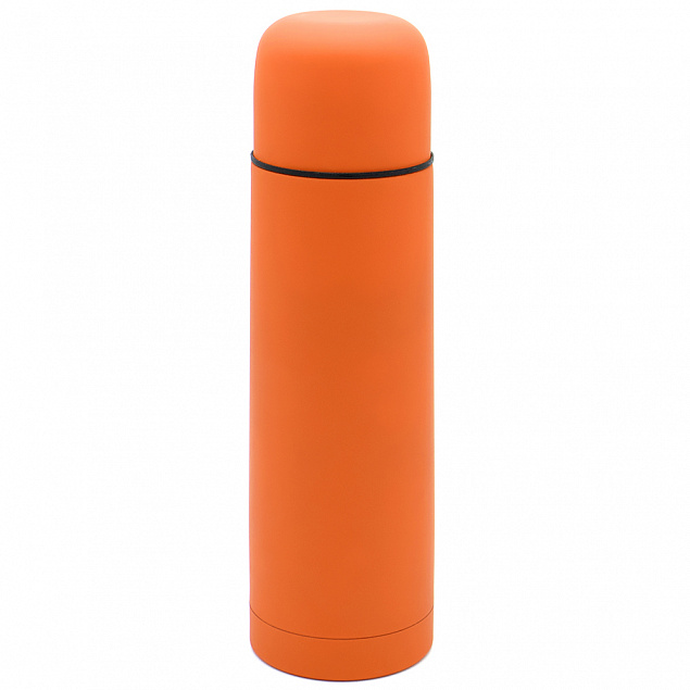 Термос Picnic Soft - Оранжевый OO с логотипом в Самаре заказать по выгодной цене в кибермаркете AvroraStore