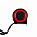 Рулетка Дрезден 3м - Красный PP с логотипом в Самаре заказать по выгодной цене в кибермаркете AvroraStore