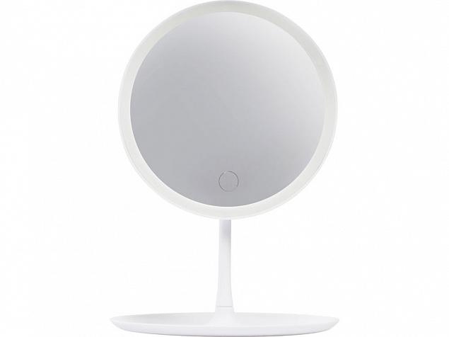 Косметическое зеркало с LED-подсветкой «Beautific» с логотипом в Самаре заказать по выгодной цене в кибермаркете AvroraStore