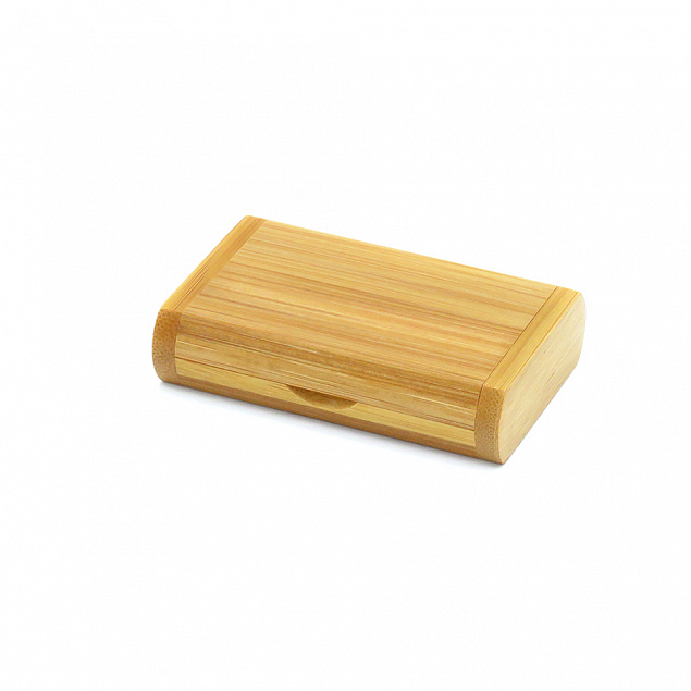 Флешка Woodcoin в деревянном футляре, 32 Гб, светло-коричневый с логотипом в Самаре заказать по выгодной цене в кибермаркете AvroraStore