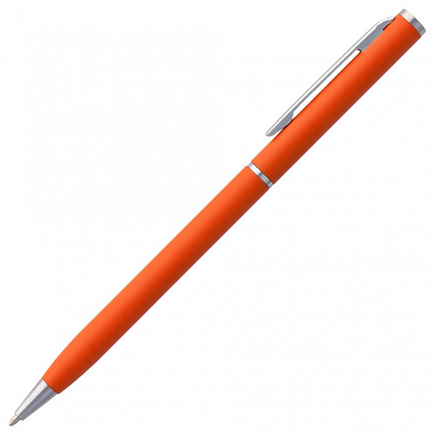 Ручка шариковая Hotel Chrome, ver.2, серебристая с логотипом в Самаре заказать по выгодной цене в кибермаркете AvroraStore