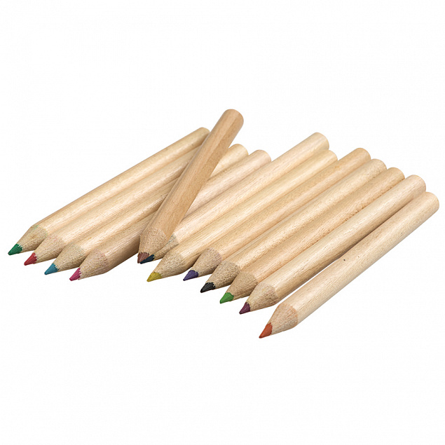 Набор цветных карандашей (12шт)  "Игра цвета" в футляре с логотипом в Самаре заказать по выгодной цене в кибермаркете AvroraStore