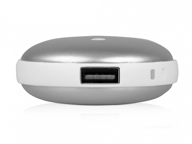 Портативное зарядное устройство с функцией обогрева «Handy», 4400 mAh с логотипом в Самаре заказать по выгодной цене в кибермаркете AvroraStore