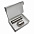Набор Hot Box C металлик grey (стальной) с логотипом в Самаре заказать по выгодной цене в кибермаркете AvroraStore
