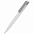 Ручка пластиковая Accent, белая с логотипом в Самаре заказать по выгодной цене в кибермаркете AvroraStore
