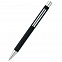 Ручка металлическая Rebecca - Черный AA с логотипом в Самаре заказать по выгодной цене в кибермаркете AvroraStore