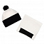 Набор Snappy, белый с черным с логотипом в Самаре заказать по выгодной цене в кибермаркете AvroraStore