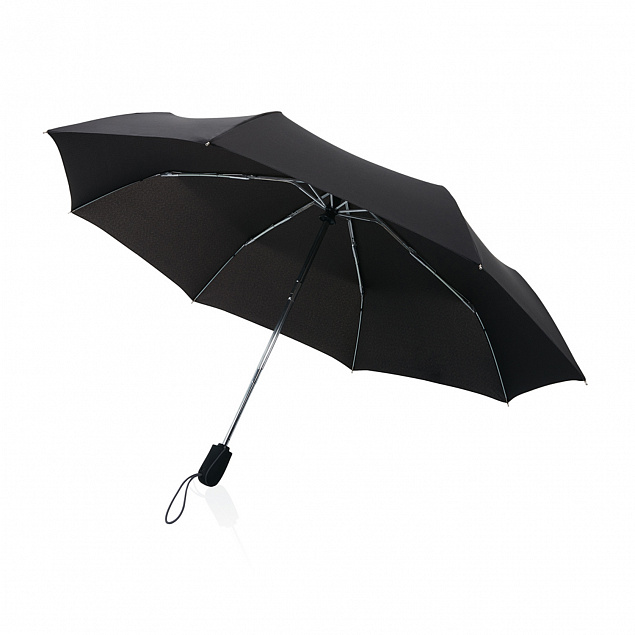 Зонт-полуавтомат Swiss Peak Traveller из rPET AWARE™, d106 см с логотипом в Самаре заказать по выгодной цене в кибермаркете AvroraStore