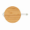 Графин Ukiyo из боросиликатного стекла с бамбуковой крышкой 1,2 л с логотипом в Самаре заказать по выгодной цене в кибермаркете AvroraStore