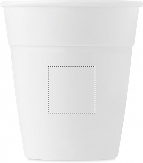 Чашка пластиковая с логотипом в Самаре заказать по выгодной цене в кибермаркете AvroraStore