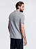 Рубашка поло мужская Adam, серый меланж с логотипом в Самаре заказать по выгодной цене в кибермаркете AvroraStore