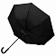 Зонт-трость Torino, черный с логотипом в Самаре заказать по выгодной цене в кибермаркете AvroraStore