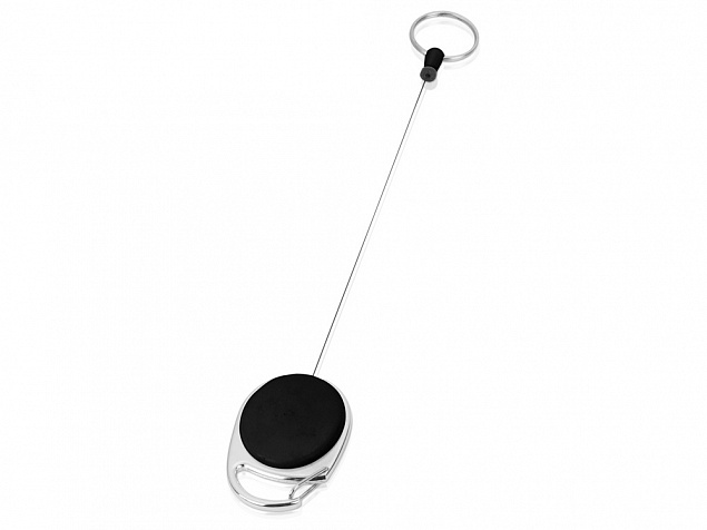 Ретрактор «Слип» с кольцом с логотипом в Самаре заказать по выгодной цене в кибермаркете AvroraStore