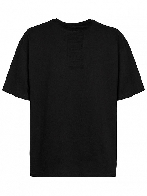 Футболка оверсайз «Мужчина с жемчужной сережкой», черная с логотипом в Самаре заказать по выгодной цене в кибермаркете AvroraStore