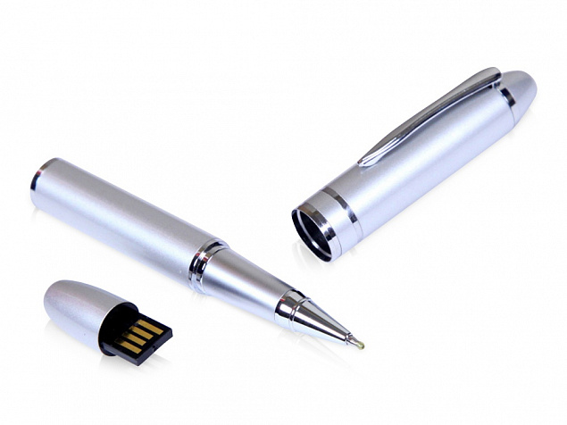 USB 2.0- флешка на 64 Гб в виде ручки с мини чипом с логотипом в Самаре заказать по выгодной цене в кибермаркете AvroraStore