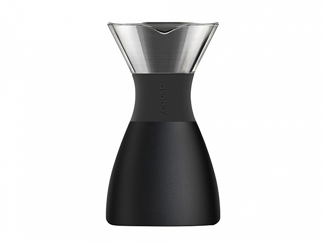 Кофеварка POUR OVER, 1000 мл, черный с логотипом в Самаре заказать по выгодной цене в кибермаркете AvroraStore