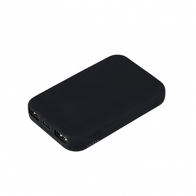 Внешний аккумулятор, Ultima Wireless Magnetic, 5000 mah, черный с логотипом в Самаре заказать по выгодной цене в кибермаркете AvroraStore