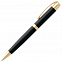 Ручка шариковая Razzo Gold, черная с логотипом в Самаре заказать по выгодной цене в кибермаркете AvroraStore