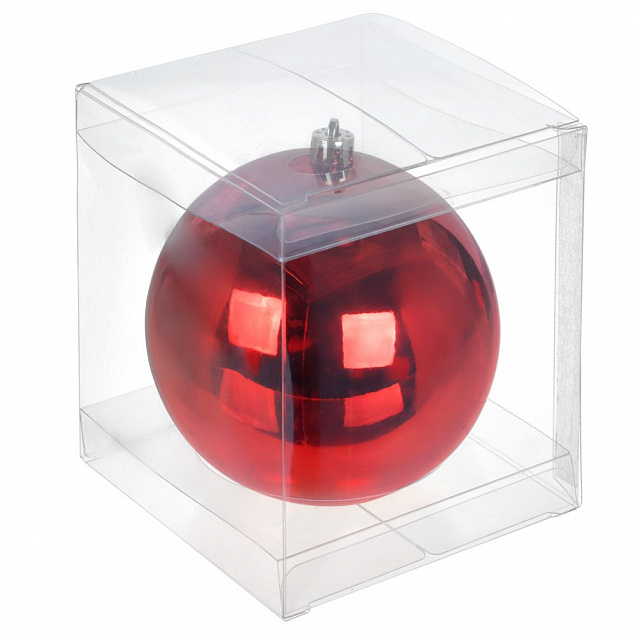 Прозрачная коробка для пластиковых шаров 10 см с логотипом в Самаре заказать по выгодной цене в кибермаркете AvroraStore