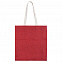 Холщовая сумка на плечо Juhu, красная с логотипом в Самаре заказать по выгодной цене в кибермаркете AvroraStore