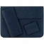 Чехол для карточек Nubuk, синий с логотипом в Самаре заказать по выгодной цене в кибермаркете AvroraStore
