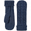 Варежки Heat Trick, синий меланж с логотипом в Самаре заказать по выгодной цене в кибермаркете AvroraStore