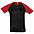 Футболка мужская двухцветная FUNKY 150, черная с красным с логотипом в Самаре заказать по выгодной цене в кибермаркете AvroraStore