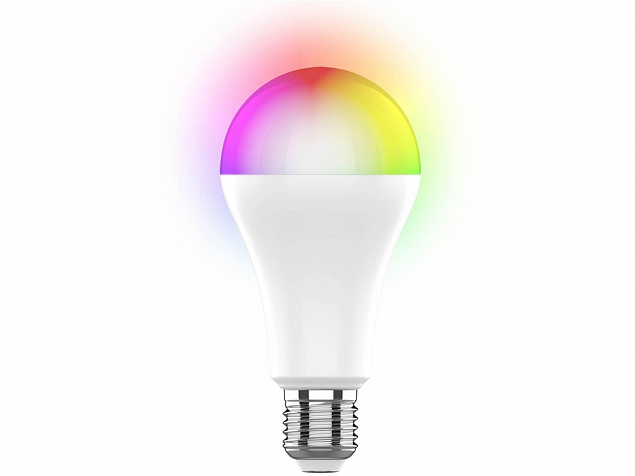 Умная лампочка HIPER IoT A65 RGB с логотипом в Самаре заказать по выгодной цене в кибермаркете AvroraStore