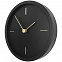 Часы настенные Bronco Thelma, черные с логотипом в Самаре заказать по выгодной цене в кибермаркете AvroraStore