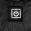 Куртка с подогревом Thermalli Chamonix, черная с логотипом в Самаре заказать по выгодной цене в кибермаркете AvroraStore