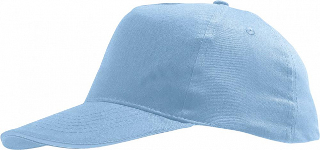 Бейсболка SUNNY, голубая с логотипом в Самаре заказать по выгодной цене в кибермаркете AvroraStore