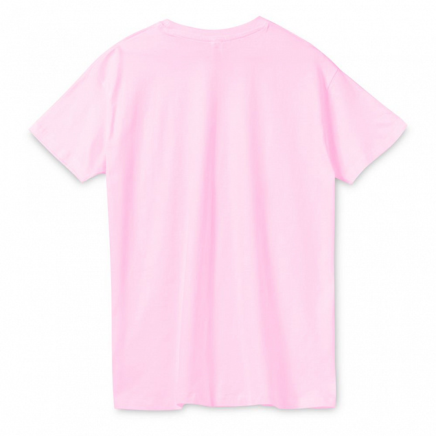 Футболка REGENT 150, розовая с логотипом в Самаре заказать по выгодной цене в кибермаркете AvroraStore