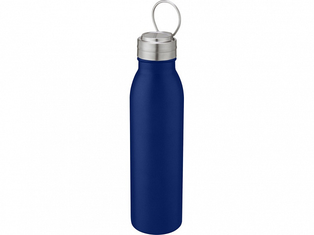 Harper, спортивная бутылка из нержавеющей стали объемом 700 мл с металлической петлей, mid blue с логотипом в Самаре заказать по выгодной цене в кибермаркете AvroraStore