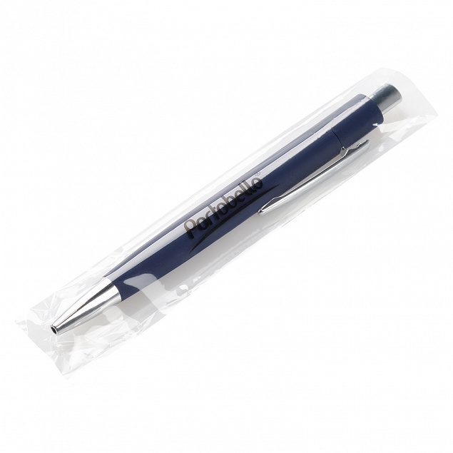 Шариковая ручка Smart с чипом передачи информации NFC, синяя с логотипом в Самаре заказать по выгодной цене в кибермаркете AvroraStore