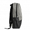 Рюкзак PULL, серый/чёрный, 45 x 28 x 11 см, 100% полиэстер 300D+600D с логотипом в Самаре заказать по выгодной цене в кибермаркете AvroraStore