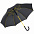 Зонт-трость с цветными спицами Color Style, белый с логотипом в Самаре заказать по выгодной цене в кибермаркете AvroraStore