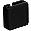 Квадратный шильдик на резинку Epoxi, черный с логотипом в Самаре заказать по выгодной цене в кибермаркете AvroraStore