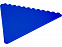 Треугольный скребок Frosty 2.0 , ярко-синий с логотипом в Самаре заказать по выгодной цене в кибермаркете AvroraStore