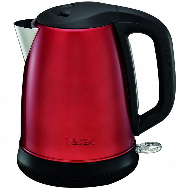 Чайник Confidence, красный с логотипом в Самаре заказать по выгодной цене в кибермаркете AvroraStore