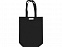 Сумка для покупок из спанбонда Ambit, 400*380*120 с ручкой 550/30 мм, черный с логотипом в Самаре заказать по выгодной цене в кибермаркете AvroraStore