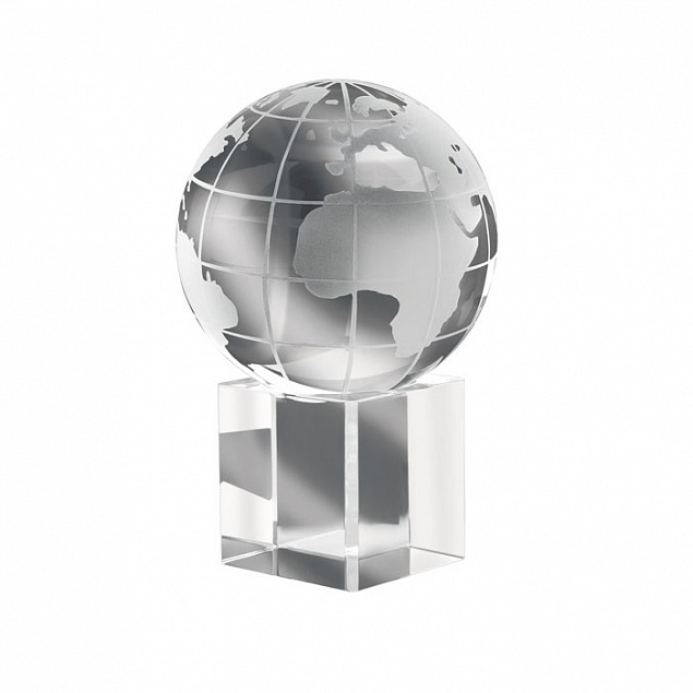 Глобус стеклянный с логотипом в Самаре заказать по выгодной цене в кибермаркете AvroraStore