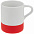 Кружка с силиконовой подставкой Protege, красная с логотипом в Самаре заказать по выгодной цене в кибермаркете AvroraStore