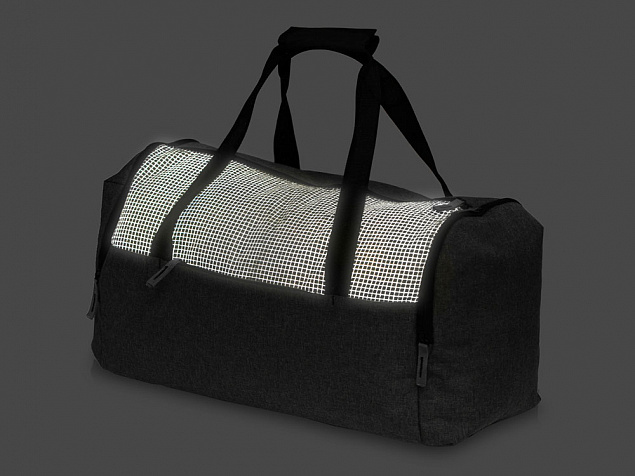 Универсальная сумка Reflex со светоотражающим эффектом, серый с логотипом в Самаре заказать по выгодной цене в кибермаркете AvroraStore