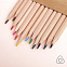 Набор цветных карандашей KINDERLINE middlel,12 цветов, дерево, картон с логотипом в Самаре заказать по выгодной цене в кибермаркете AvroraStore