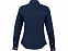 Женская рубашка с длинными рукавами Vaillant, темно-синий с логотипом в Самаре заказать по выгодной цене в кибермаркете AvroraStore