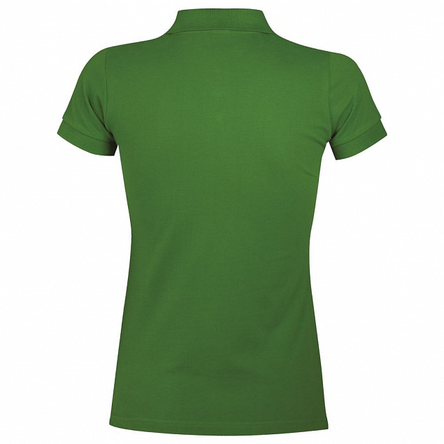 Рубашка поло женская Portland Women 200 зеленая с логотипом в Самаре заказать по выгодной цене в кибермаркете AvroraStore